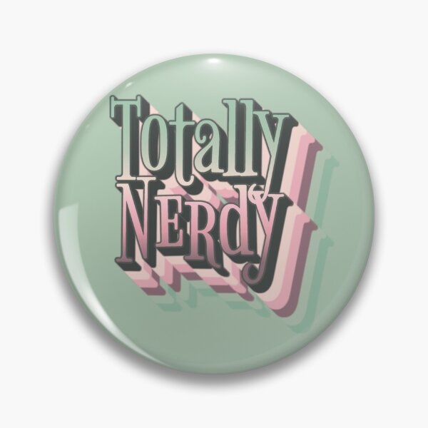 Artikelvorschau, Lustiger Slogan „Total Nerdy“ im Retro-Stil entworfen und verkauft von TrulyEpoque.