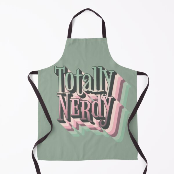 Item preview, Fun Retro Style Totally Nerdy slogan designed and sold by TrulyEpoque.