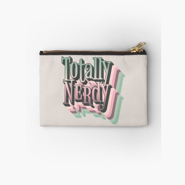 Item preview, Fun Retro Style Totally Nerdy slogan designed and sold by TrulyEpoque.