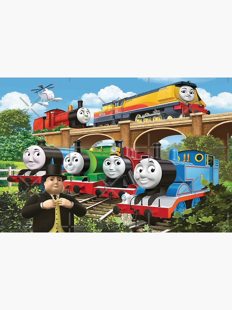 Discover Thomas The Train Under The Bridge Premium Matte Vertical Poster