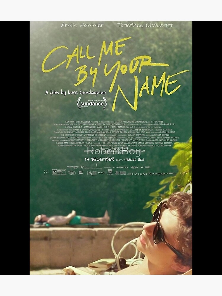 Disover Call Me By Your Name Movie Poster  Iphone Case Poster