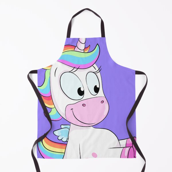 Item preview, Cute sitting rainbow unicorn designed and sold by Christine Wulf.