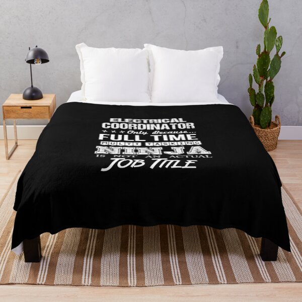 Item preview, Electrical Coordinator T Shirt - Multitasking Ninja Job Gift Item Tee designed and sold by watkinsmat.