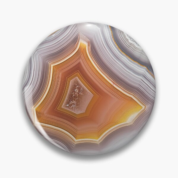 Item preview, Shades Of Amber Agate Geode Slice designed and sold by Lucky-Town-Art.