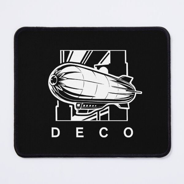 Item preview, Art Deco urban design with skyscrapers and zeppelin. designed and sold by martodesign.