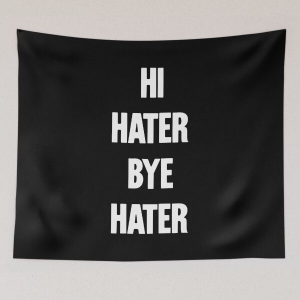 Item preview, Hi Hater Bye Hater designed and sold by Good-Looking Corpse.