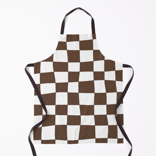 Item preview, Hand Drawn Checkerboard Pattern (brown/white) designed and sold by Design Minds Boutique.