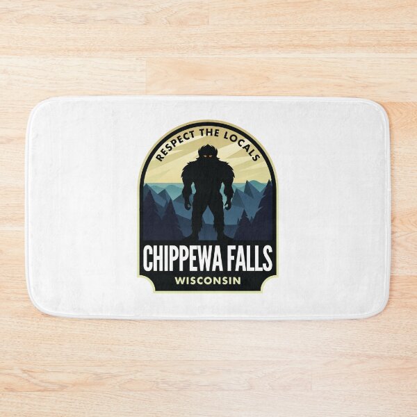 Item preview, Chippewa Falls Wisconsin Bigfoot Sasquatch designed and sold by HalpinDesign.