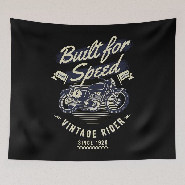 Item preview, Vintage Motorcycle Rider Graphic designed and sold by GO SHIRT-TEE.