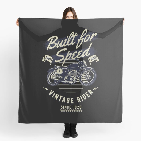Vista previa del artículo con la obra «Gráfico de motociclista vintage», diseñado y vendido por GO SHIRT-TEE.