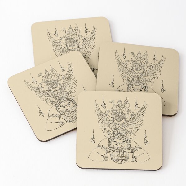 Item preview, Sak Yant Traditional Thai Tattoo Art V01 designed and sold by Lidra Zehcnas.