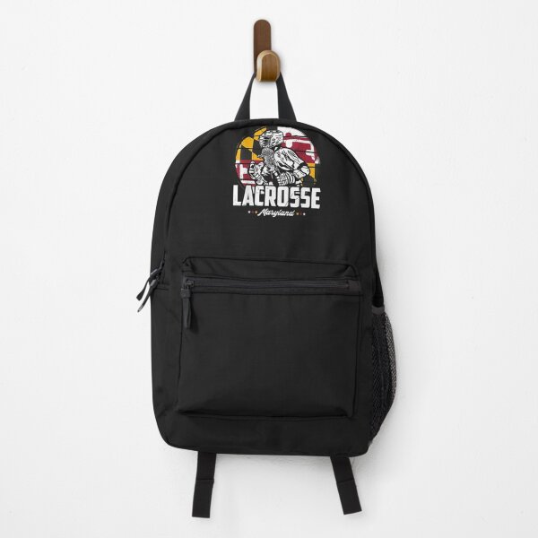 Item preview, Lacrosse Player Maryland Flag Lax retro designed and sold by romanl3.