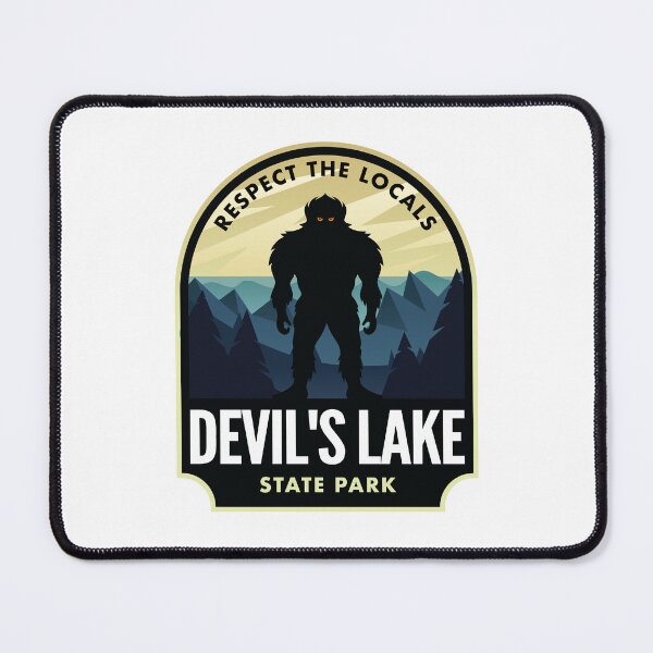 Item preview, Devils Lake Wisconsin Bigfoot Sasquatch designed and sold by HalpinDesign.