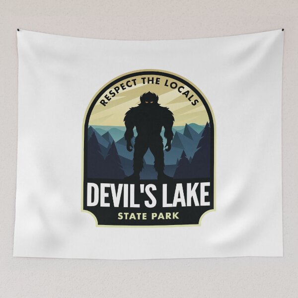 Item preview, Devils Lake Wisconsin Bigfoot Sasquatch designed and sold by HalpinDesign.