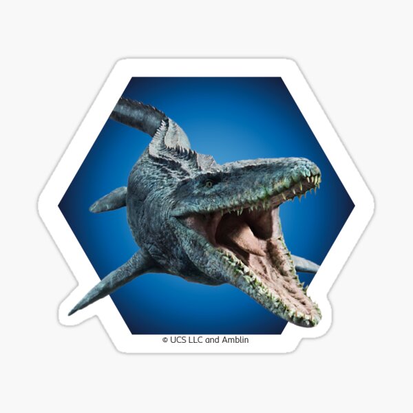 Jurassic World Mosasaurus Sticker