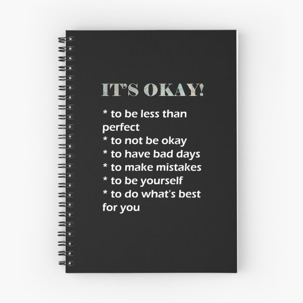 Item preview, Mental Health Quotes It's Okay To Not Be Okay Motivational  designed and sold by Cute & Sassy Custom Gifting Boutiques.