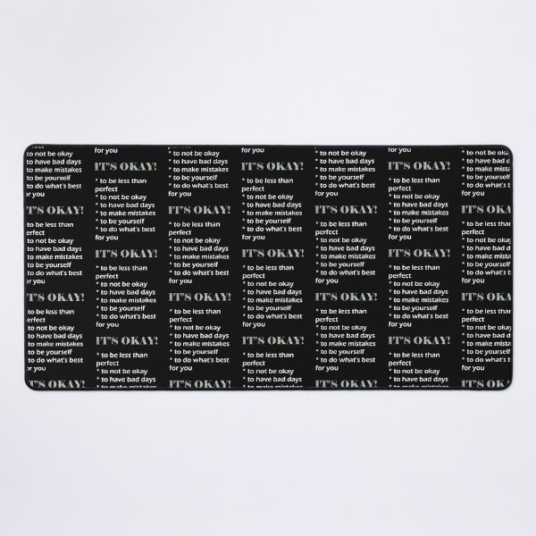 Item preview, Mental Health Quotes It's Okay To Not Be Okay Motivational designed and sold by Cute & Sassy Custom Gifting Boutiques.