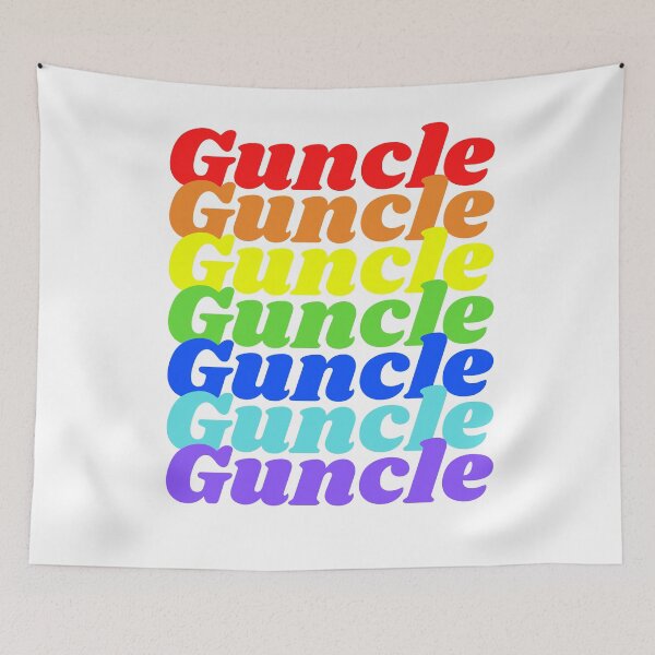 Item preview, Rainbow Guncle designed and sold by Stepadoda.