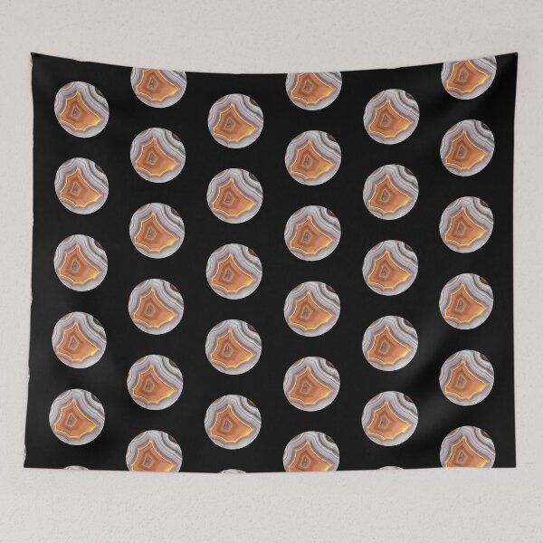 Item preview, Shades Of Amber Agate Geode Slice designed and sold by Lucky-Town-Art.