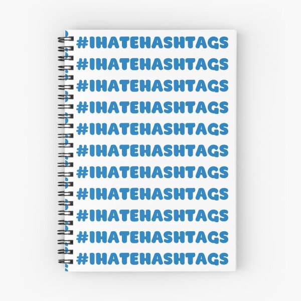 Item preview, #I hate hashtags designed and sold by jazzydevil.