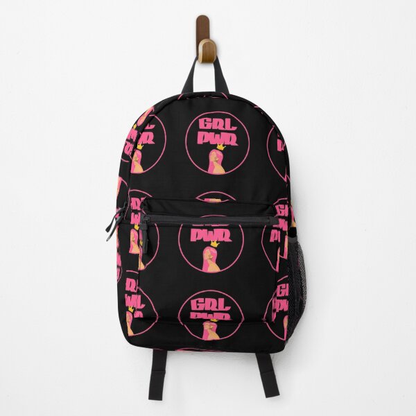 Item preview, Grl Pwr pink hair Girl designed and sold by La Loca.