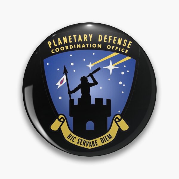 Item preview, Planetary Defense Coordination Office Logo designed and sold by I Love Space.