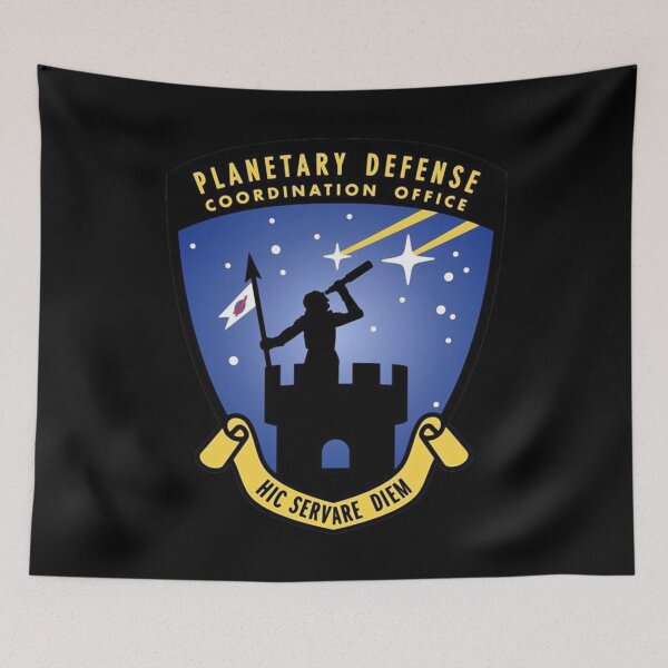 Item preview, Planetary Defense Coordination Office Logo designed and sold by I Love Space.