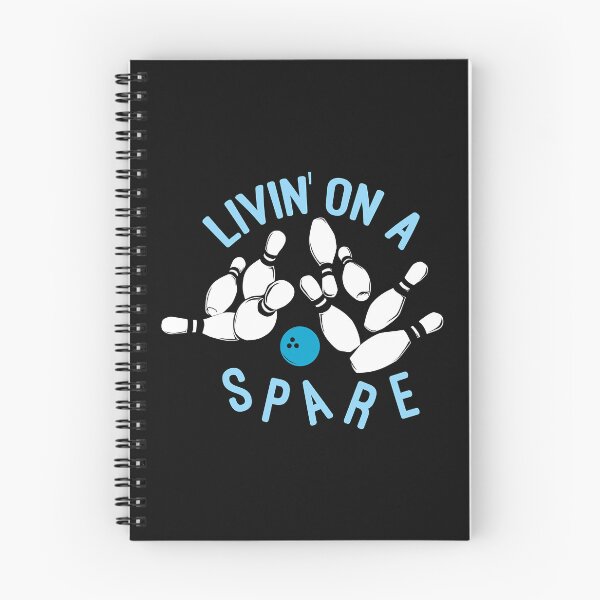 Item preview, Livin on a Spare Funny Bowler And Bowling designed and sold by fultond.