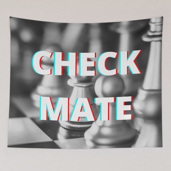 Item preview, Checkmate designed and sold by Quotes-and-plus.