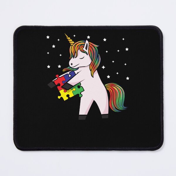 Item preview, Autism Awareness Flossing Unicorn Puzzle Piece designed and sold by Dressed For  Duty.
