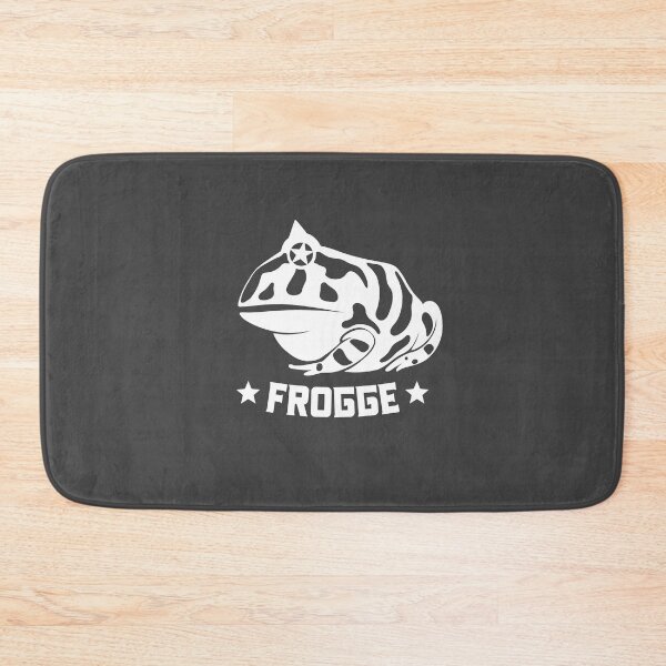 Item preview, Ceratophrys, horned frog. Minimal art for amphibian lovers designed and sold by martodesign.