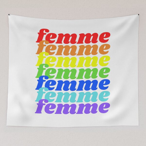 Item preview, Rainbow Femme designed and sold by Stepadoda.