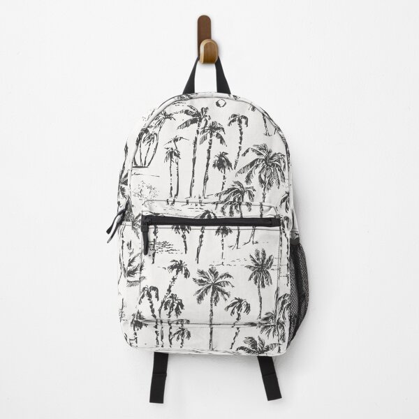 Item preview, Palm tree beach tropical pattern designed and sold by bokasin.
