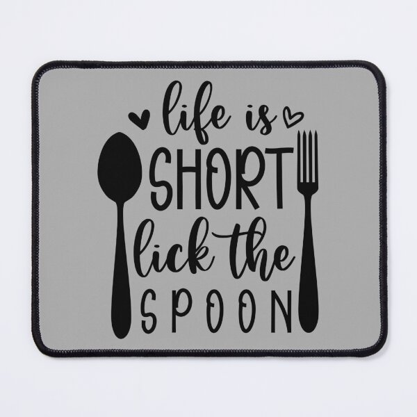 Item preview, life is short lick the spoon, farm fresh bacon, not less, dont flip out, farm fresh eggs, many have eaten here few have died, no bitchin in my kitchen designed and sold by NAZIMNADIR.