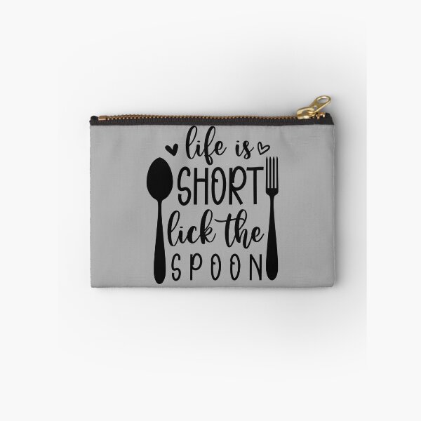 Item preview, life is short lick the spoon, farm fresh bacon, not less, dont flip out, farm fresh eggs, many have eaten here few have died, no bitchin in my kitchen designed and sold by NAZIMNADIR.