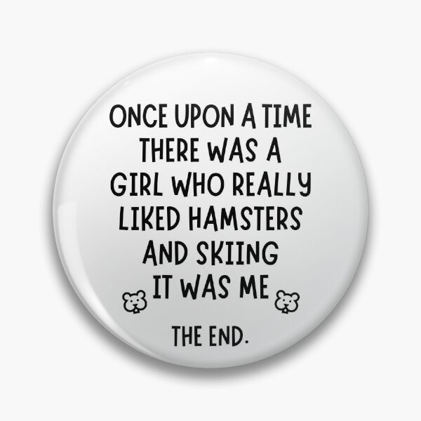 Item preview, A girl who really liked skiing and hamsters. designed and sold by TheGreenGoat.