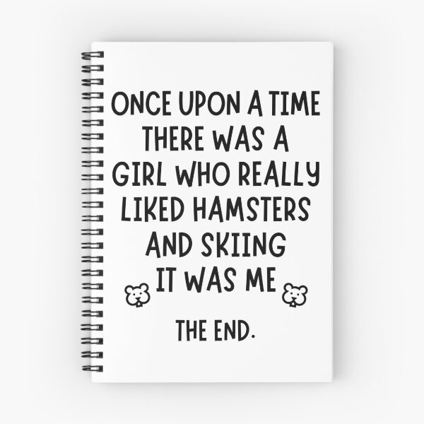 Item preview, A girl who really liked skiing and hamsters. designed and sold by TheGreenGoat.