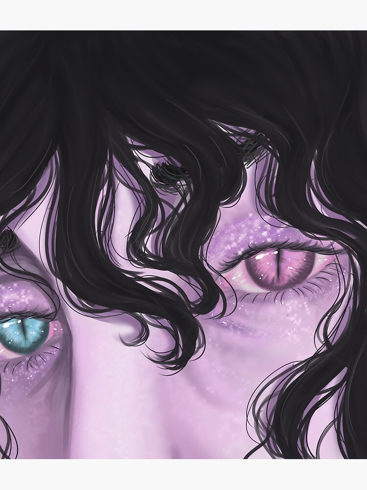 Thumbnail 3 of 3, Sticker, Eyes designed and sold by sadhyena-art.