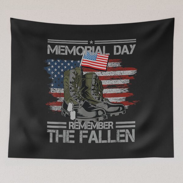Item preview, Memorial Day Remember The Fallen Veteran Military Vintage designed and sold by romanl3.