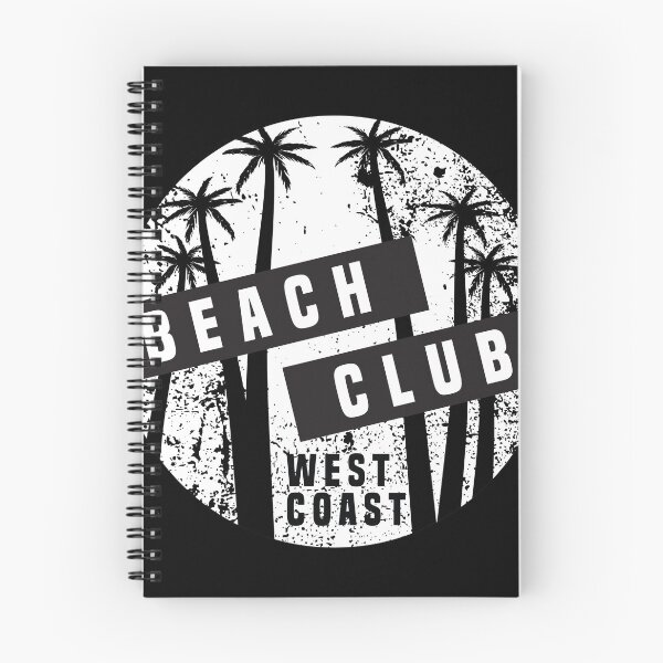 Item preview, Beach Club West Coast Black Classic designed and sold by TaduDesign.