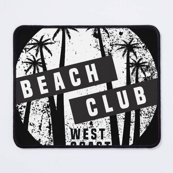 Item preview, Beach Club West Coast Black Classic designed and sold by TaduDesign.