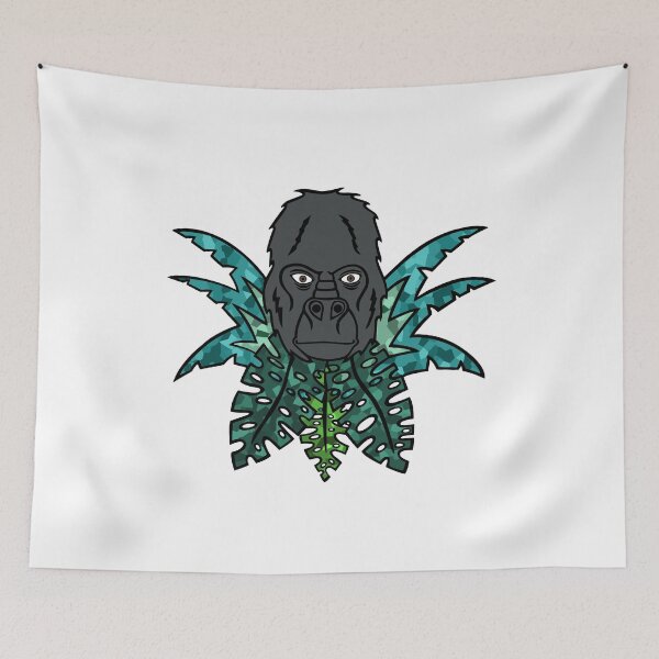 Item preview, Gorilla in the Jungle [Multicolored] designed and sold by ImportAutumn.