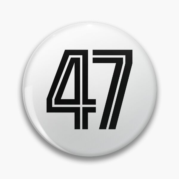 Item preview, 47 MSC. Driver Number 2022 Season (Black) designed and sold by FilipeFerreira.