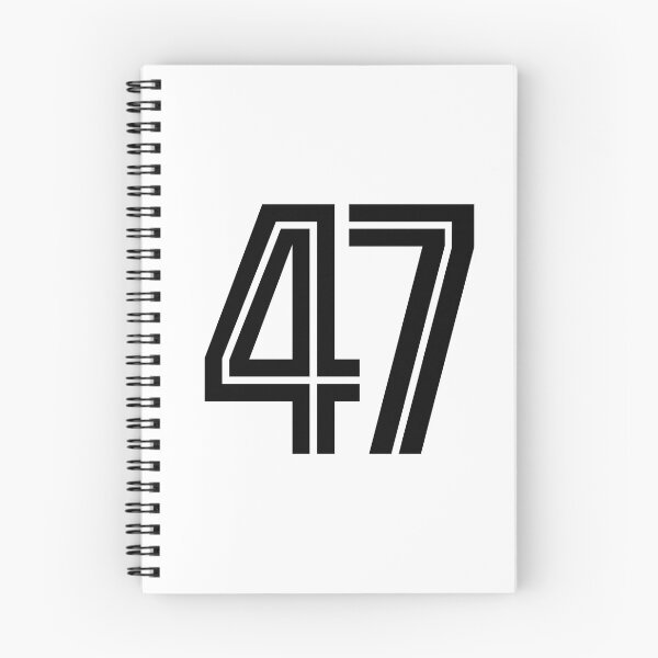Item preview, 47 MSC. Driver Number 2022 Season (Black) designed and sold by FilipeFerreira.