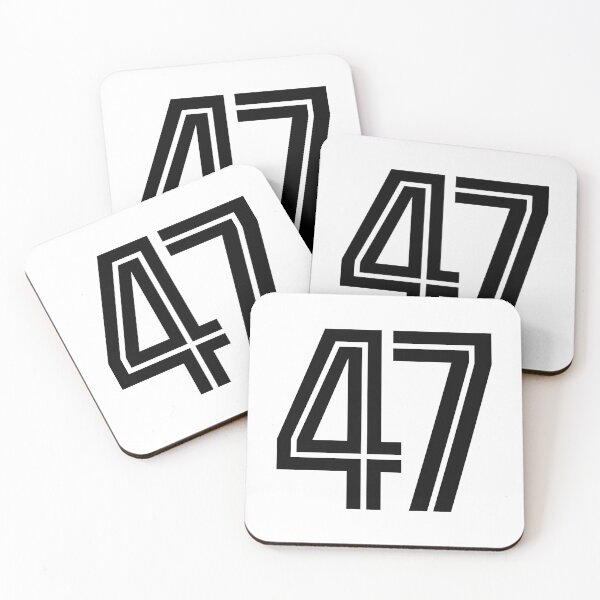 Item preview, 47 MSC. Driver Number 2022 Season (Black) designed and sold by FilipeFerreira.