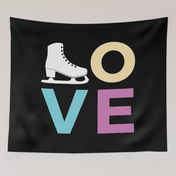 Item preview, Figure Skating Love Ice Skate designed and sold by tamara-art.