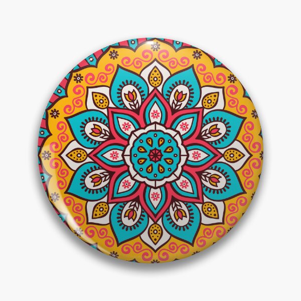 Artikelvorschau, Blumenmandala entworfen und verkauft von Kawaii85.
