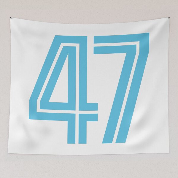 Item preview, 47 MSC. Driver Number 2022 Season (Blue) designed and sold by FilipeFerreira.