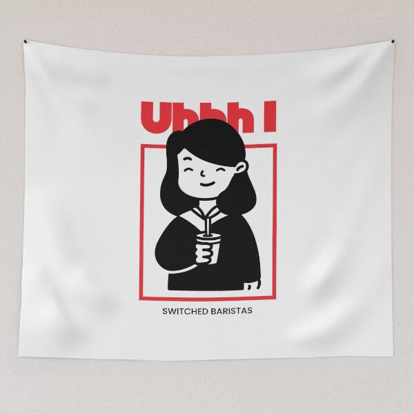 Item preview,  Uhhh I Switched Baristas Funny  designed and sold by AMERZAGUE DESIGN.