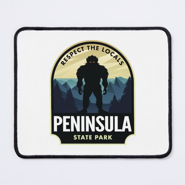 Item preview, Peninsula Wisconsin Bigfoot Sasquatch designed and sold by HalpinDesign.